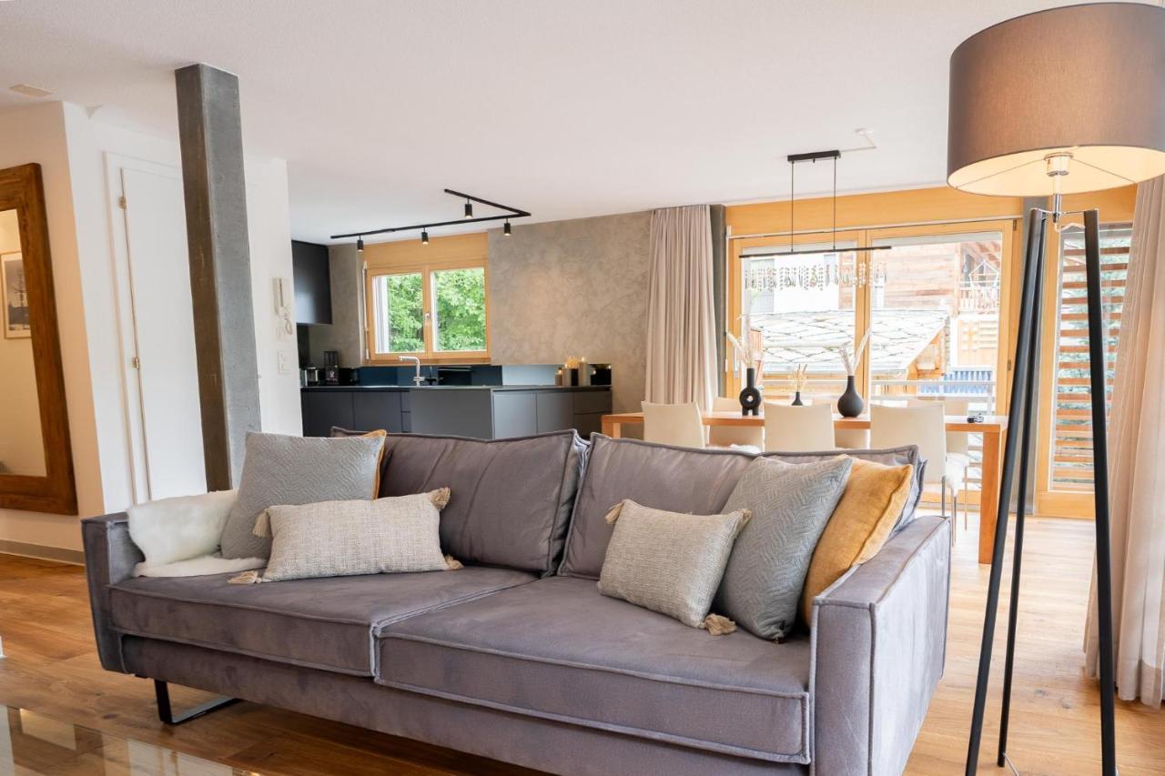 Fantastic Panoramic View Home In Zermatt Extérieur photo